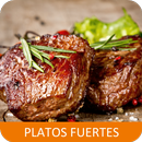 Recetas de platos fuertes en español gratis. APK