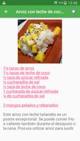 Recetas de Postres en español gratis sin internet. captura de pantalla 1