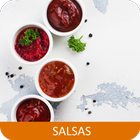 Recetas de salsas en español gratis sin internet. icon