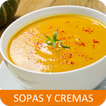 Recetas de sopas y cremas en español gratis.