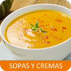 Recetas de sopas y cremas en español gratis. ไอคอน