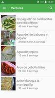 Recetas de verduras en español gratis sin internet-poster