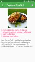Recetas de verduras en español gratis sin internet स्क्रीनशॉट 3