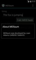 MD5sum capture d'écran 1