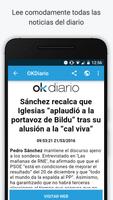 OKDiario - Lector RSS captura de pantalla 3