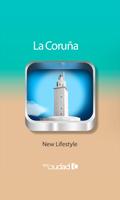 La Coruña App Guide La Coruña Affiche