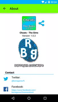 Cheats for GTA (San Andreas) by Barragan Software