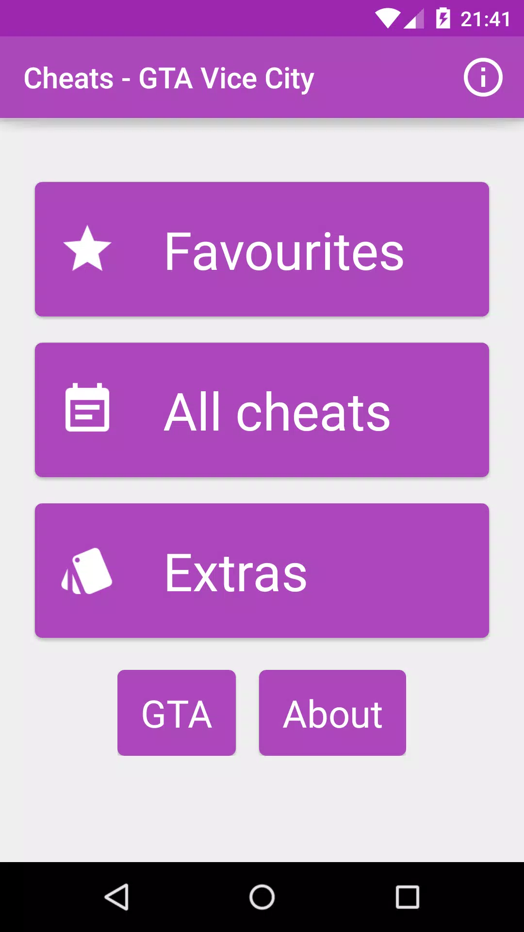 Kody - GTA Vice City APK do pobrania na Androida