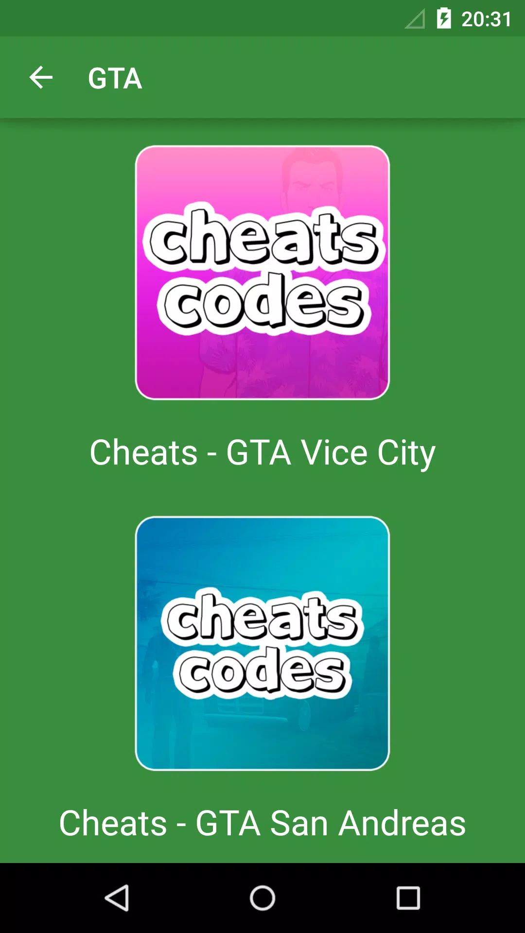 Download do APK de Cheats e códigos para Gta 5 para Android