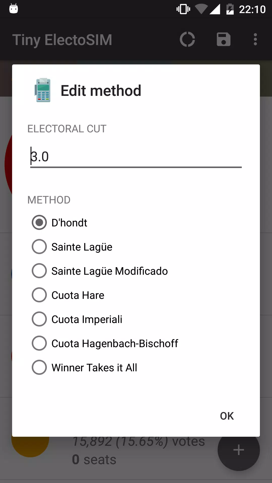 Electoral simulator APK