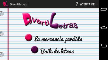 Divertiletras Affiche