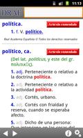 Diccionario de la RAE 截图 1