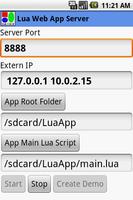 Lua Web App Server Affiche