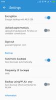 Backup for Whats syot layar 1