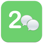 2 Lines for wechat ★root أيقونة