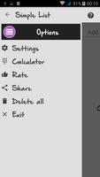 Simple List screenshot 1