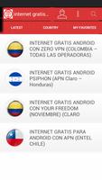 Internet Gratis Android 2016 الملصق