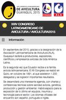 Congreso Avicultura 2015 capture d'écran 1