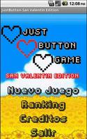 Just Button Game S.Valentin Ed ポスター