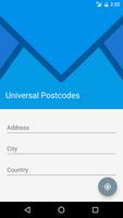 Universal Postcodes poster