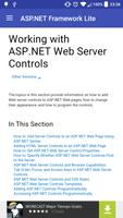 ASP.NET Framework Lite تصوير الشاشة 2