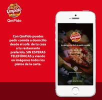QmPido | Tu comida en el móvil Affiche