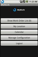 برنامه‌نما MyWork عکس از صفحه