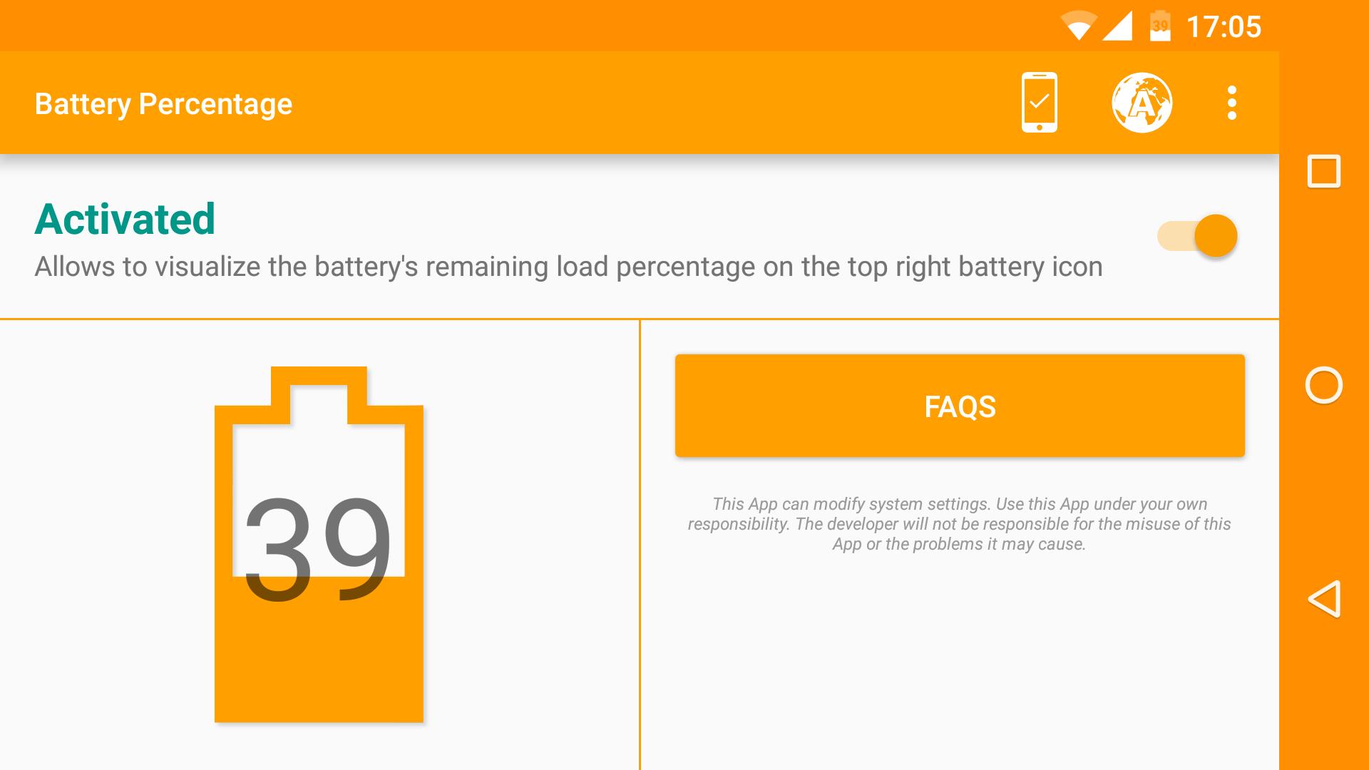 Battery percentage fake 101.