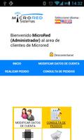 MicroRed Clients Affiche