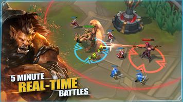 Champions Destiny: MOBA Heroe syot layar 2