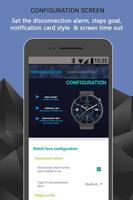 Deep Blue Watchface syot layar 1