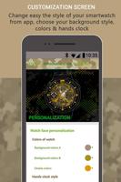 Watchface app launcher Militar capture d'écran 2