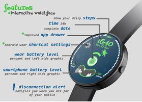 Steps Monster Watch Face Affiche