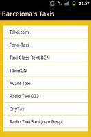 Barcelona's Taxis پوسٹر