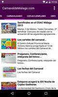 CarnavaldeMalaga.com syot layar 2