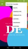 Diccionario del estudiante पोस्टर