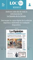 Kiosco La Opinión A Coruña plakat