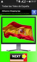 Poster Televisiones de España - Lista