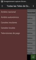 Televisiones de España - Lista captura de pantalla 2