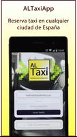 Taxi App - ALTaxi España Plakat