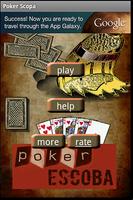 Poker Scopa plakat