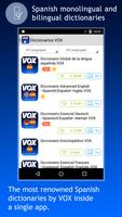 VOX Spanish Dictionaries پوسٹر