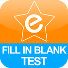 Fill In Blank Test-icoon