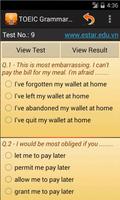 Fill In Blank Test screenshot 1