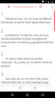 Estonian Bible + Full Audio Bible-poster