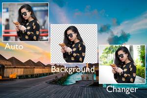 Auto Background Changer الملصق