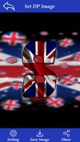 UK Flag Letter Alphabet & Name captura de pantalla 1