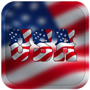 USA Flag Letter Alphabet & Name APK