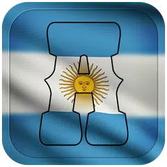 Argentina Flag Letter Alphabet & Name APK Herunterladen