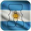 Argentina Flag Letter Alphabet & Name